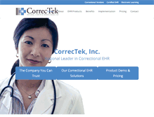 Tablet Screenshot of correctek.com